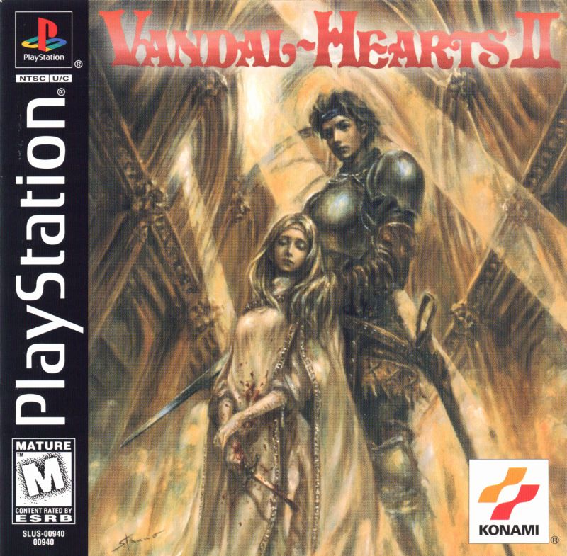 Vandal Hearts II (USA) PS1 Cover