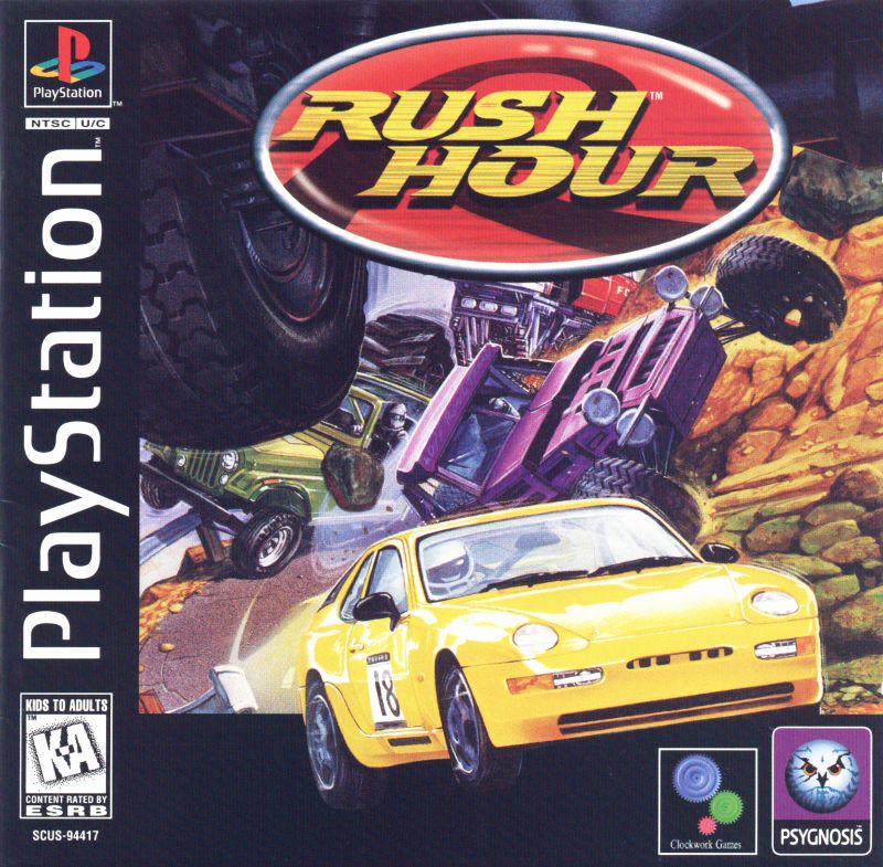 Rush Hour (USA) PS1 Cover