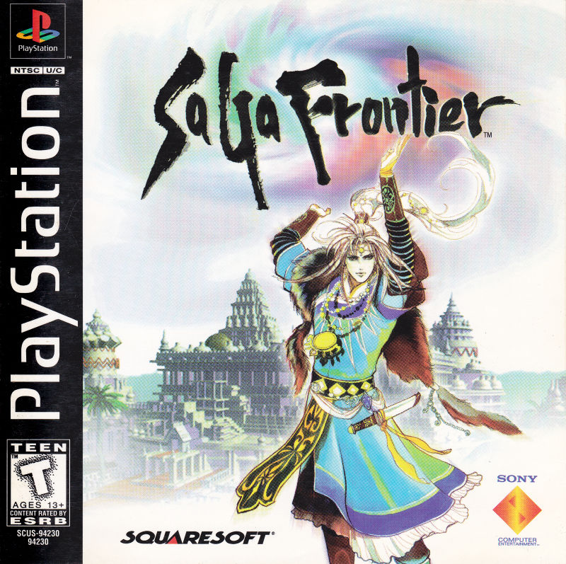 SaGa Frontier (USA) PS1 Cover