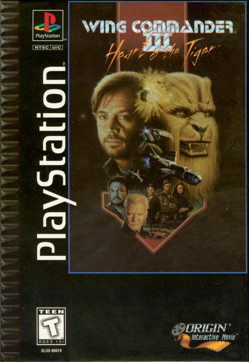 Wing Commander III - Heart of the Tiger (USA) (Disc 4) PS1 Cover