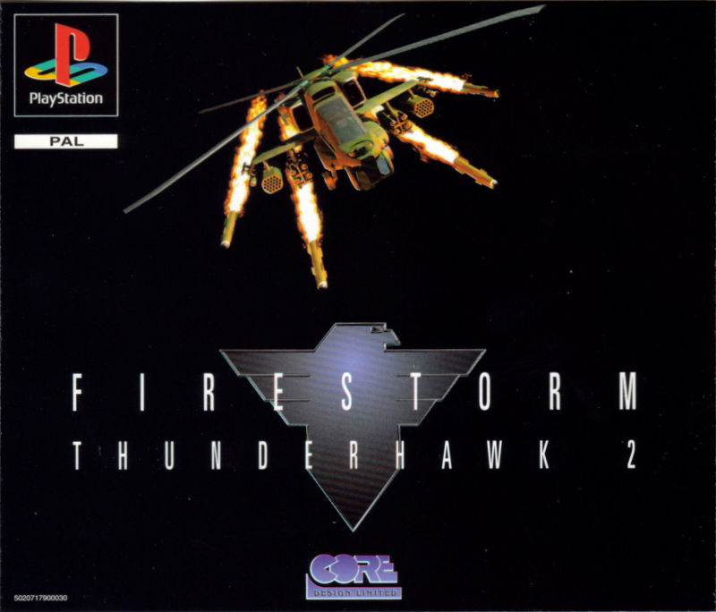 Thunderstrike 2 (USA) PS1 Cover