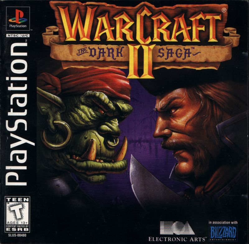 WarCraft II - The Dark Saga (USA) (En,Fr,De,Es,It) PS1 Cover