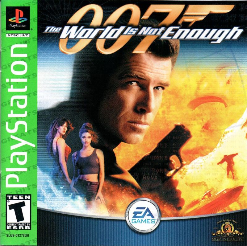 The World Is Not Enough (USA) PS1 Cover